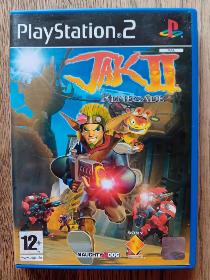 Jak II Renegade - PS2, Spelcomputers en Games, Games | Sony PlayStation 2, Gebruikt, Avontuur en Actie, 1 speler, Vanaf 12 jaar