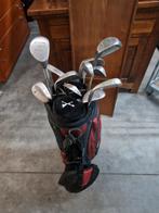 Complete golfset | Dunlop golftas + diverse clubs | Ideaal, Set, Gebruikt, Ophalen of Verzenden, Nvt