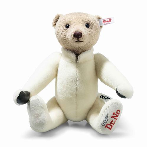 Steiff James Bond Dr No Teddybeer EAN 007620, Verzamelen, Beren en Cherished Teddies, Nieuw, Overige typen, Steiff, Ophalen of Verzenden