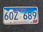 Kentekenplaat South Dakota USA Nummerbord Nummerplaat Licens, Ophalen of Verzenden, Gebruikt, Auto's