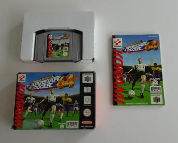 International Superstar Soccer 64 compleet voor Nintendo 64 beschikbaar voor biedingen