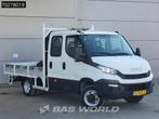 Iveco Daily 50C17 3.0L Automaat Dubbel Cabine Kraan Hiab 017, Auto's, Euro 5, Stof, Gebruikt, 4 cilinders