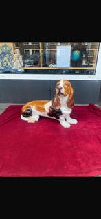 Basset. beeld aardewerk, Ophalen