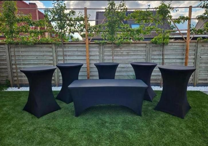 Statafels statafel sta tafel partytafels TE HUUR, Huis en Inrichting, Tafels | Statafels, Zo goed als nieuw, In hoogte verstelbaar