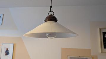 Opaline melkglas lamp lampenkap hanglamp beschikbaar voor biedingen