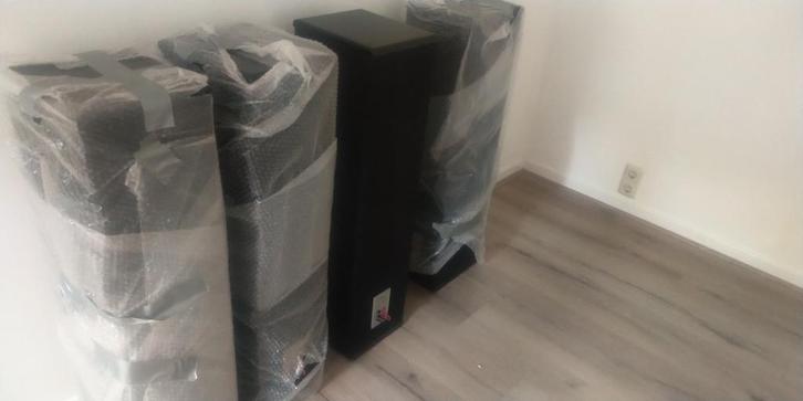 IMPULSE STUDIO SPEAKERS TYPE 34   4 stuks, Audio, Tv en Foto, Luidsprekers, Zo goed als nieuw, Front, Rear of Stereo speakers