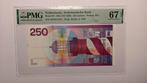 UNC 250 Gulden Biljet 1985 - PMG 67, Postzegels en Munten, Bankbiljetten | Nederland, Verzenden, 250 gulden, Los biljet