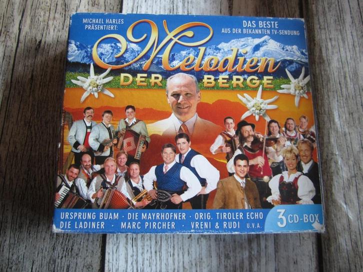 Melodien Der Berge Das Beste En Melodien Der Berge, Cd's en Dvd's, Cd's | Schlagers, Zo goed als nieuw, Ophalen of Verzenden