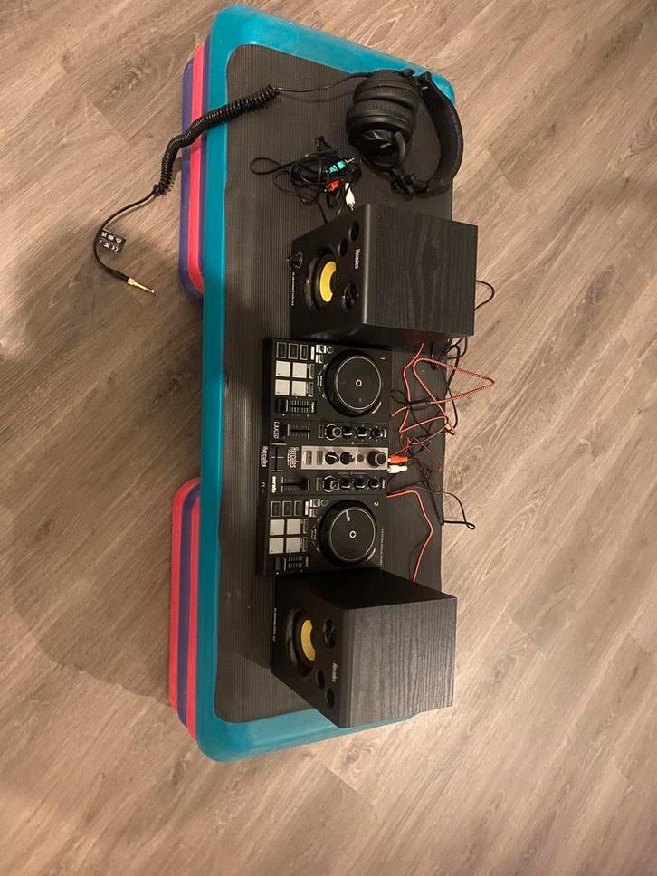 Hercules dj set, Audio, Tv en Foto, Versterkers en Receivers, Nieuw, 60 tot 120 watt, Overige merken, Ophalen of Verzenden