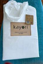 Kayori topper tencel hoeslaken nieuw met prijskaart, Eenpersoons, Nieuw, Ophalen of Verzenden, Wit