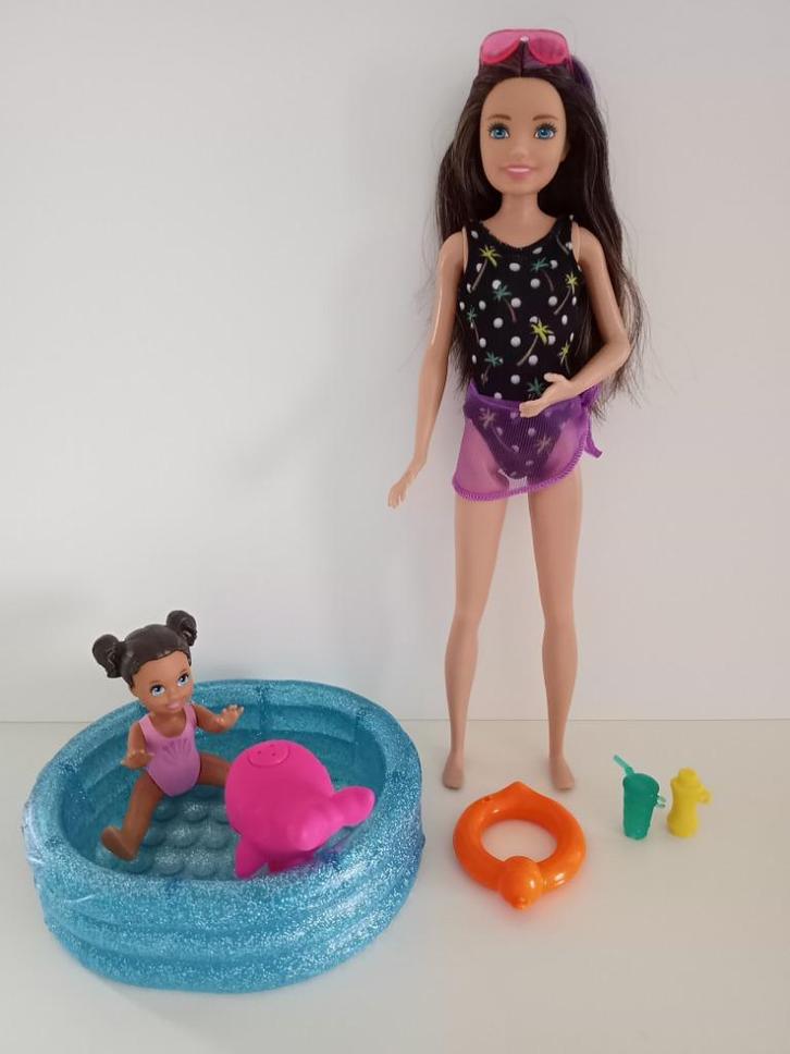 Barbie SKIPPER Set GRP39  , Kinderen en Baby's, Speelgoed | Poppen, Zo goed als nieuw, Barbie, Ophalen of Verzenden