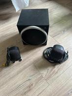 Logitech Z540 2.1 Speakerset – Subwoofer en 2 Satellietspeak, Audio, Tv en Foto, Stereo-sets, Ophalen, Gebruikt, Speakers, Overige merken