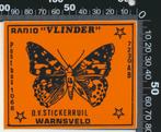 Sticker: Radio Vlinder - Warnsveld (2), Verzamelen, Stickers, Film, Tv of Omroep, Verzenden