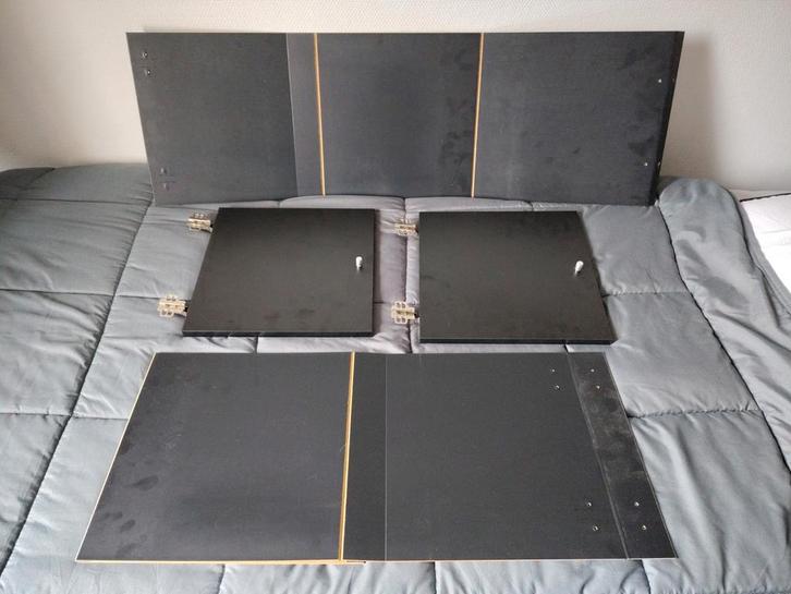 Ikea deurtjes zwart, Huis en Inrichting, Kasten | Overige, Gebruikt, Ophalen