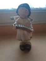Kerstengel met accordeon - 19 cm, Diversen, Kerst, Ophalen of Verzenden, Gebruikt