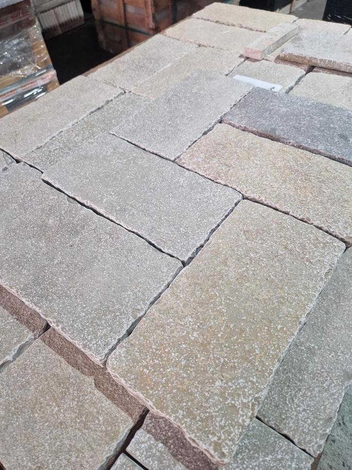 KLOOSTER TEGELS BOURGONDISCHE DALLEN VLOER 15X30CM!, Huis en Inrichting, Stoffering | Vloerbedekking, Nieuw, Overige typen, 75 m² of meer