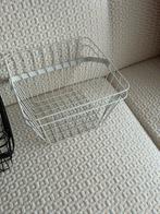 Mandje zwart/wit Nieuw!, Huis en Inrichting, Ophalen, Overige materialen, Mand, Vierkant