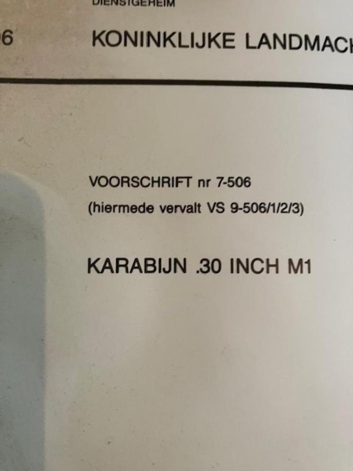 Voorschriften Fal, Pistool, LAW, AT-4, Jeep, Laro, YA div, Verzamelen, Militaria | Algemeen, Landmacht, Boek of Tijdschrift, Nederland