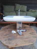 Sphinx Wastafel Compleet met Kraan en Afvoer, Doe-het-zelf en Verbouw, Sanitair, Ophalen