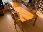 Vintage Café tafel, Huis en Inrichting, Complete eetkamers, 8 stoelen of meer, Gebruikt, Ophalen