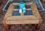 Salontafel teak, Ophalen, Gebruikt, 50 tot 100 cm, 50 tot 100 cm