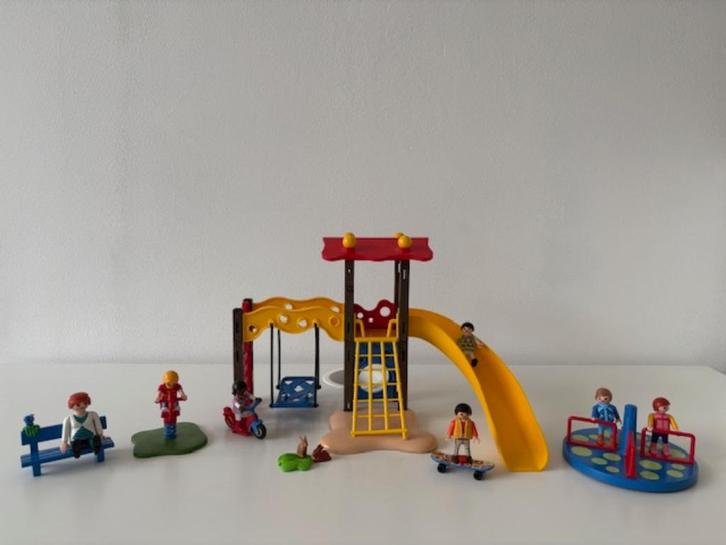 Playmobil Speeltuintje + accessoires, Kinderen en Baby's, Speelgoed | Playmobil, Zo goed als nieuw, Los playmobil, Ophalen of Verzenden