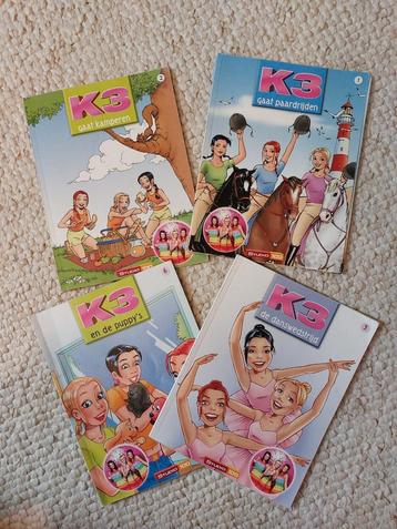 K3 boekjes leesboeken 4 stuks beschikbaar voor biedingen