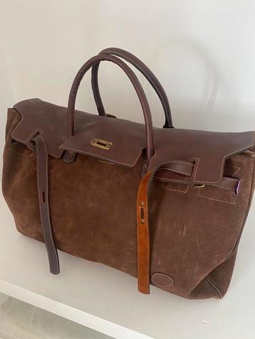 Etiqueta Negra | leather weekender — Argentine Polo Brand beschikbaar voor biedingen