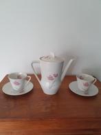 Egeria Theepot, Melkkan,en 3 Kop en Schotels 18 CM 14, Antiek en Kunst, Ophalen of Verzenden