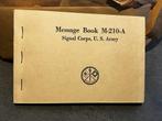 Origineel Amerikaans M-210 message book uit 1943, US WO2, Verzamelen, Militaria | Tweede Wereldoorlog, Amerika, Ophalen of Verzenden