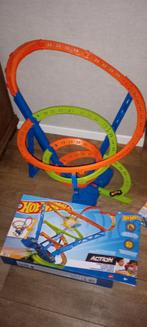 Hot Wheels Spiral Speed Crash Racebaan, Ophalen of Verzenden