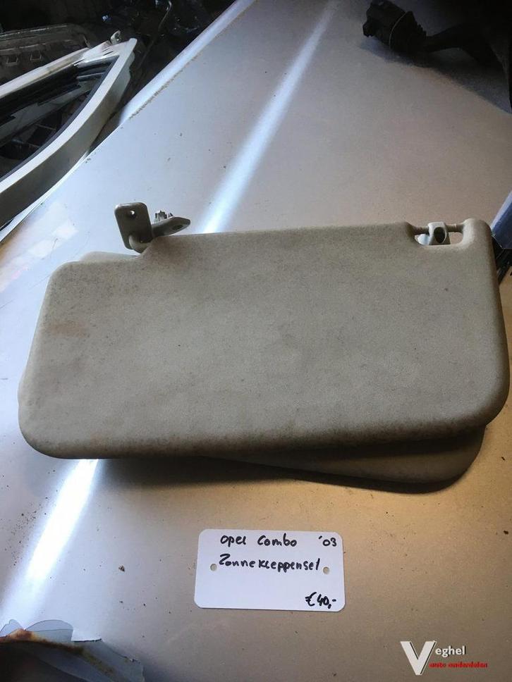 Opel Combo 1.7 diesel 2003 zonnekleppen set, Auto-onderdelen, Interieur en Bekleding, Gebruikt, Ophalen of Verzenden