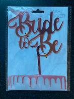 NIEUW, Bride to Be taartprikker, taartdecoratie, Hobby en Vrije tijd, Feestartikelen, Ophalen of Verzenden, Nieuw, Versiering