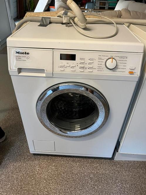 Miele wasmachine - Softcare System W5965, Witgoed en Apparatuur, Wasmachines, Zo goed als nieuw, 6 tot 8 kg, 85 tot 90 cm, Ophalen