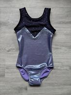 Turnpakje met broekje Maat 140, Paars, Nieuw, Turnpak(je), Kindermaat 122 t/m 140