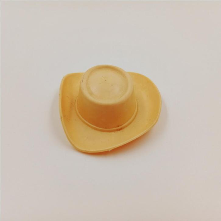 Lone Ranger Beige Cowboy Hat Marx Toys 70s, Verzamelen, Poppen, Zo goed als nieuw, Kleertjes, Ophalen of Verzenden