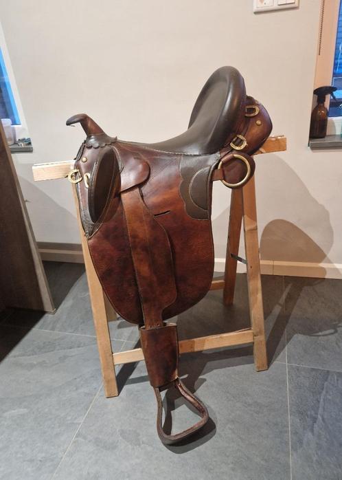 Australian stock zadel, Dieren en Toebehoren, Paarden en Pony's | Zadels, Zo goed als nieuw, Overige soorten, Ophalen of Verzenden