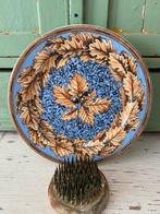 Gien bordje Feuilles de Chêne (eikenblad), Ophalen of Verzenden, Zo goed als nieuw, Bord(en), Overige stijlen