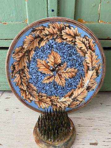 Gien bordje Feuilles de Chêne (eikenblad) beschikbaar voor biedingen