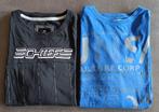 2 jongens/heren longsleeves maat S, Blauw, Zo goed als nieuw, Maat 46 (S) of kleiner, Ophalen