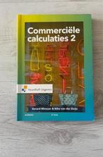 Commerciële calculaties 2, Boeken, Ophalen of Verzenden, Zo goed als nieuw, Overige niveaus, Bedrijfseconomie of M&O