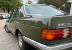 Mercedes S-Klasse 2.7 280 SE AUT 1980 WEGENBELASTINGVRIJ!!, Auto's, Automaat, 181 pk, Elektrische ramen, 1523 kg