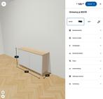 Ikea Besta Kast, Huis en Inrichting, Kasten | Kledingkasten, Ophalen, 100 tot 150 cm, Zo goed als nieuw, Minder dan 100 cm