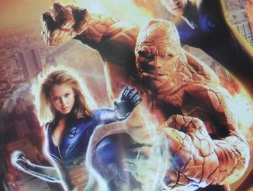 3 FILM BIOSCOOP XL POSTERS Marvel X-men FANTASTIC FOUR  beschikbaar voor biedingen