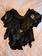 Te koop leren rok en blouse maat M, Kleding | Dames, Ophalen, Zo goed als nieuw, Carnaval
