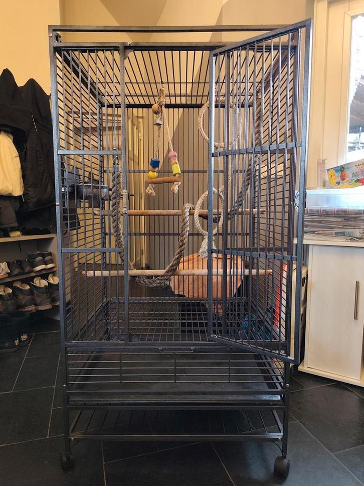 Grote Strong villa Sofia kooi, Dieren en Toebehoren, Vogels | Hokken en Kooien, Vogelkooi, Metaal, Ophalen