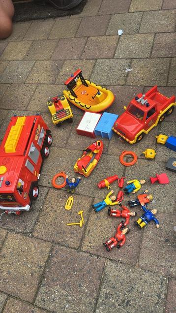 Brandweerman Sam Speelgoed Set beschikbaar voor biedingen