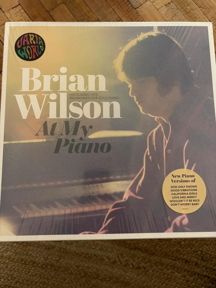 Brian Wilson lp At my Piano, Cd's en Dvd's, Vinyl | Pop, Zo goed als nieuw, Ophalen of Verzenden