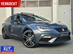 Seat Leon ST 2.0 TSI CUPRA 300 4DRIVE Virtual/ACC/Lane/Carbo, Automaat, Gebruikt, Zwart, 4 cilinders