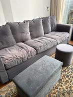 Grijze IKEA bank met bij behorende box, Ophalen, Gebruikt